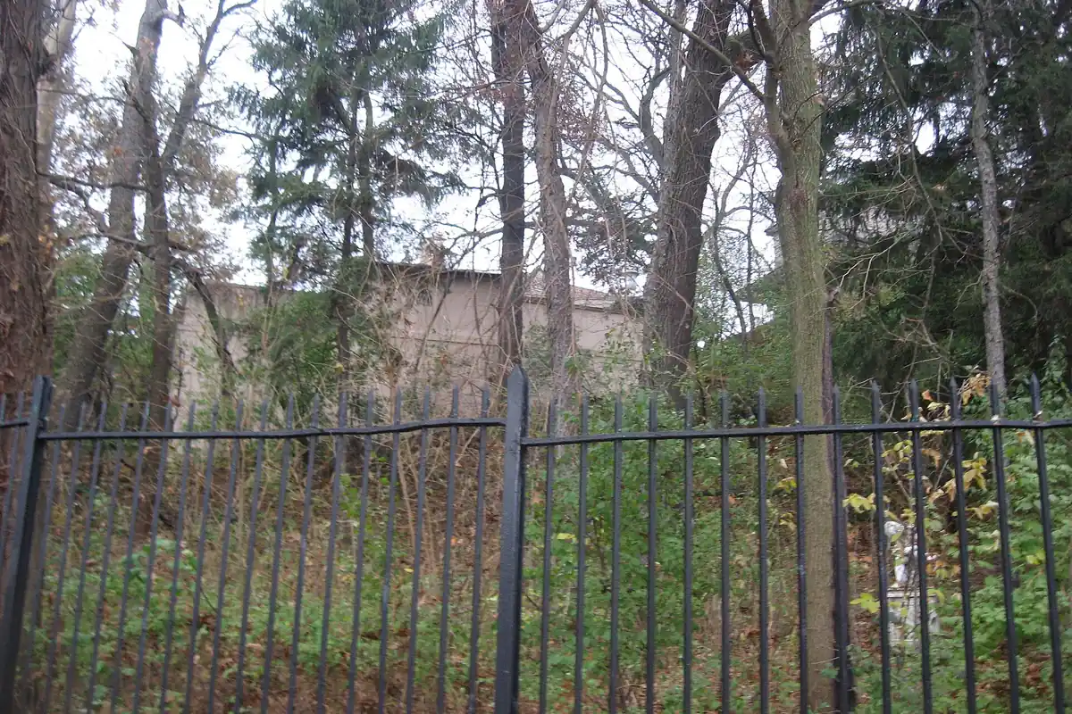 Meyer's Castle, a historic house on Joliet Street in Dyer, Indiana