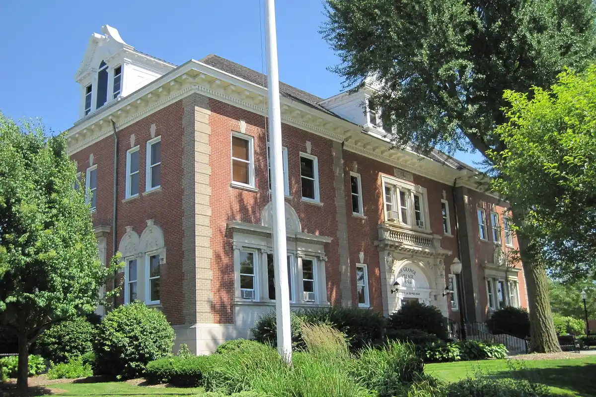 Lyons Township Town Hall, now the La Grange Town Hall